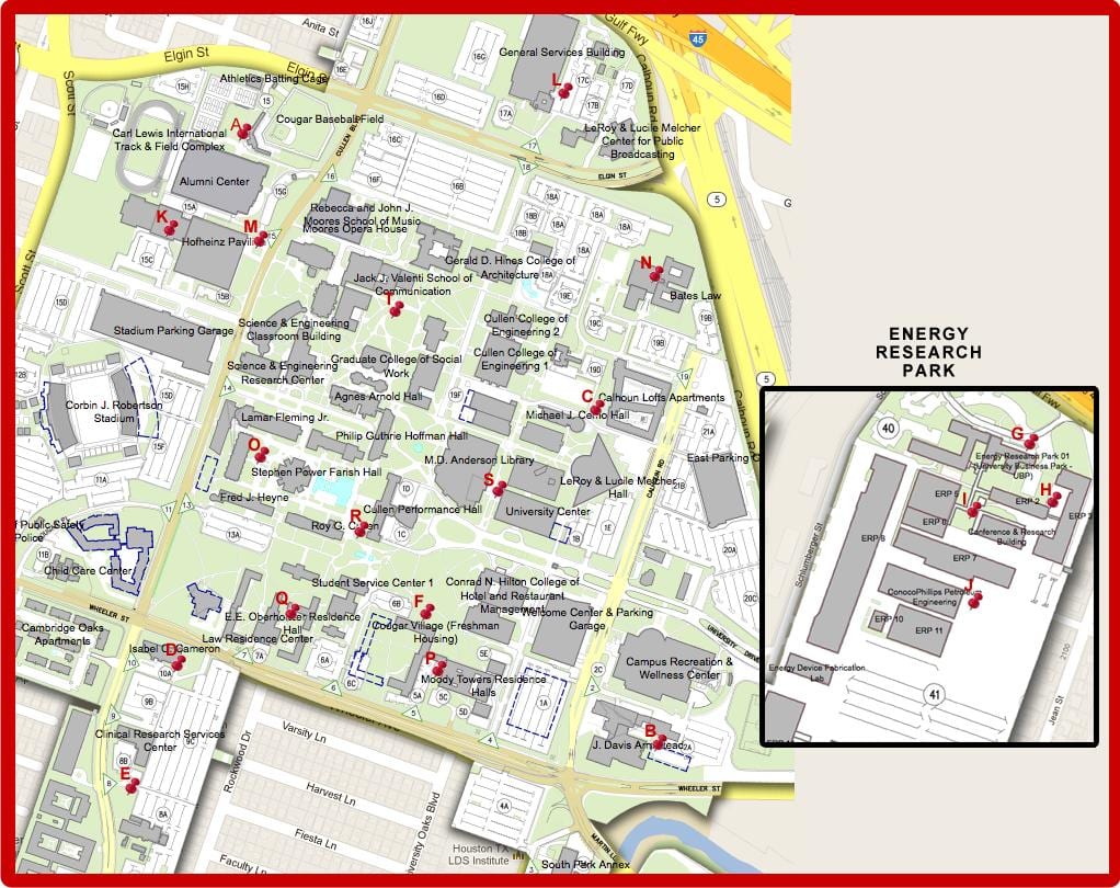 kaart university of Houston