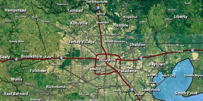 Radari kaarti Houston